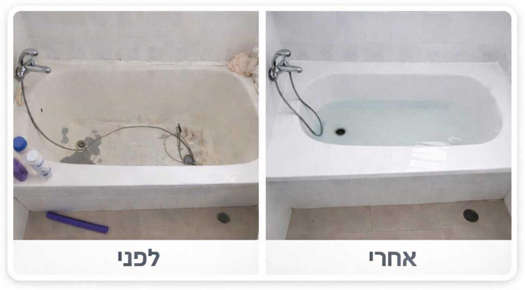 הלבשת אמבטיה לפני ואחרי ללא פירוק | Chibi Bath